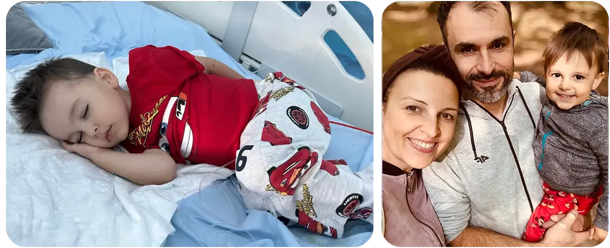 Staś walczy z neuroblastomą IV stopnia❗Potrzebna pomoc❗