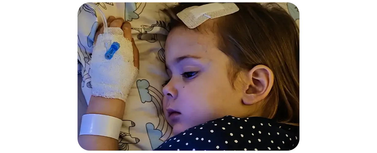 Glejak mózgu❗Trzyletnia Lena walczy o życie❗