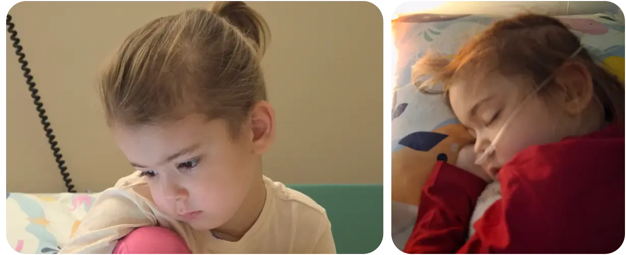 Glejak mózgu❗Trzyletnia Lena walczy o życie❗