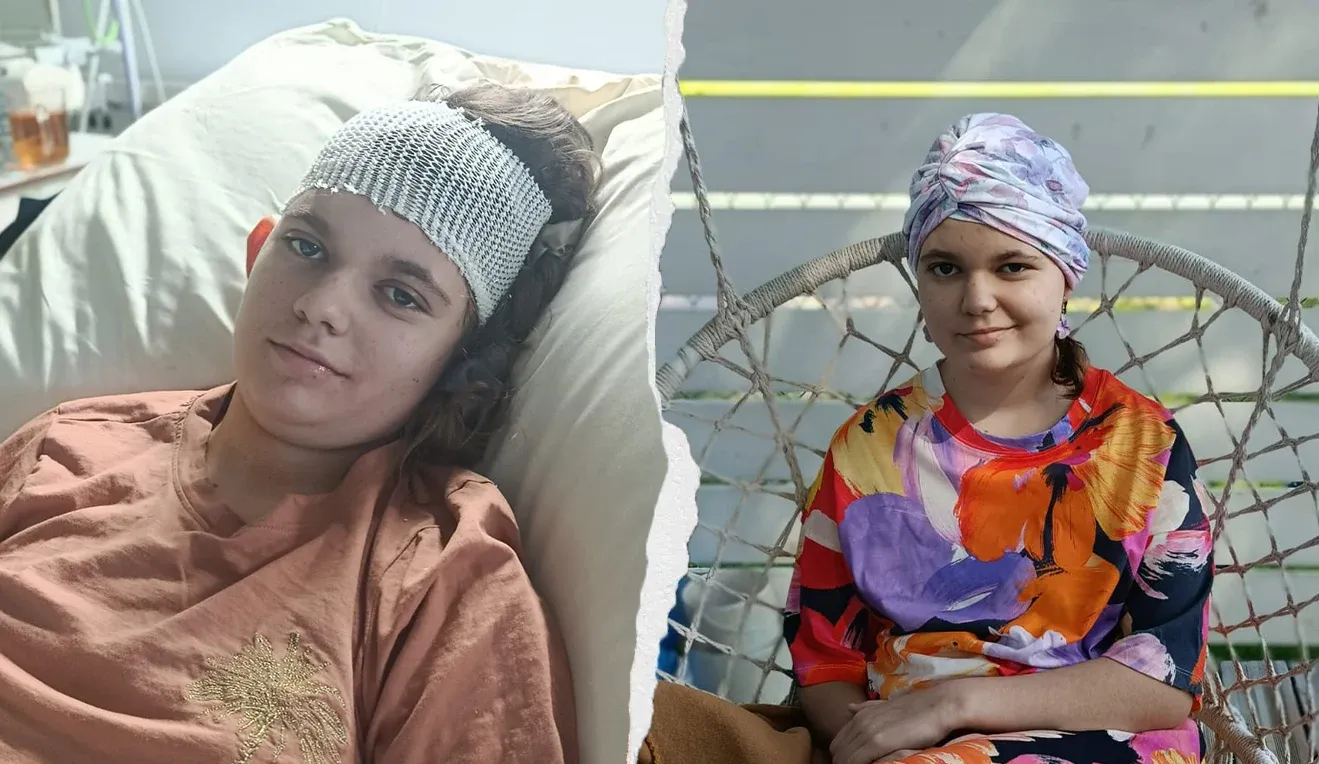12-letnia Nadia walczy z glejakiem o wysokim stopniu złośliwości!